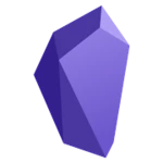 obsidian android application logo